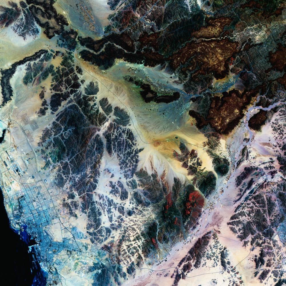 Le Meridien Jeddah Exterior foto Satellite image of the Great Artesian Basin